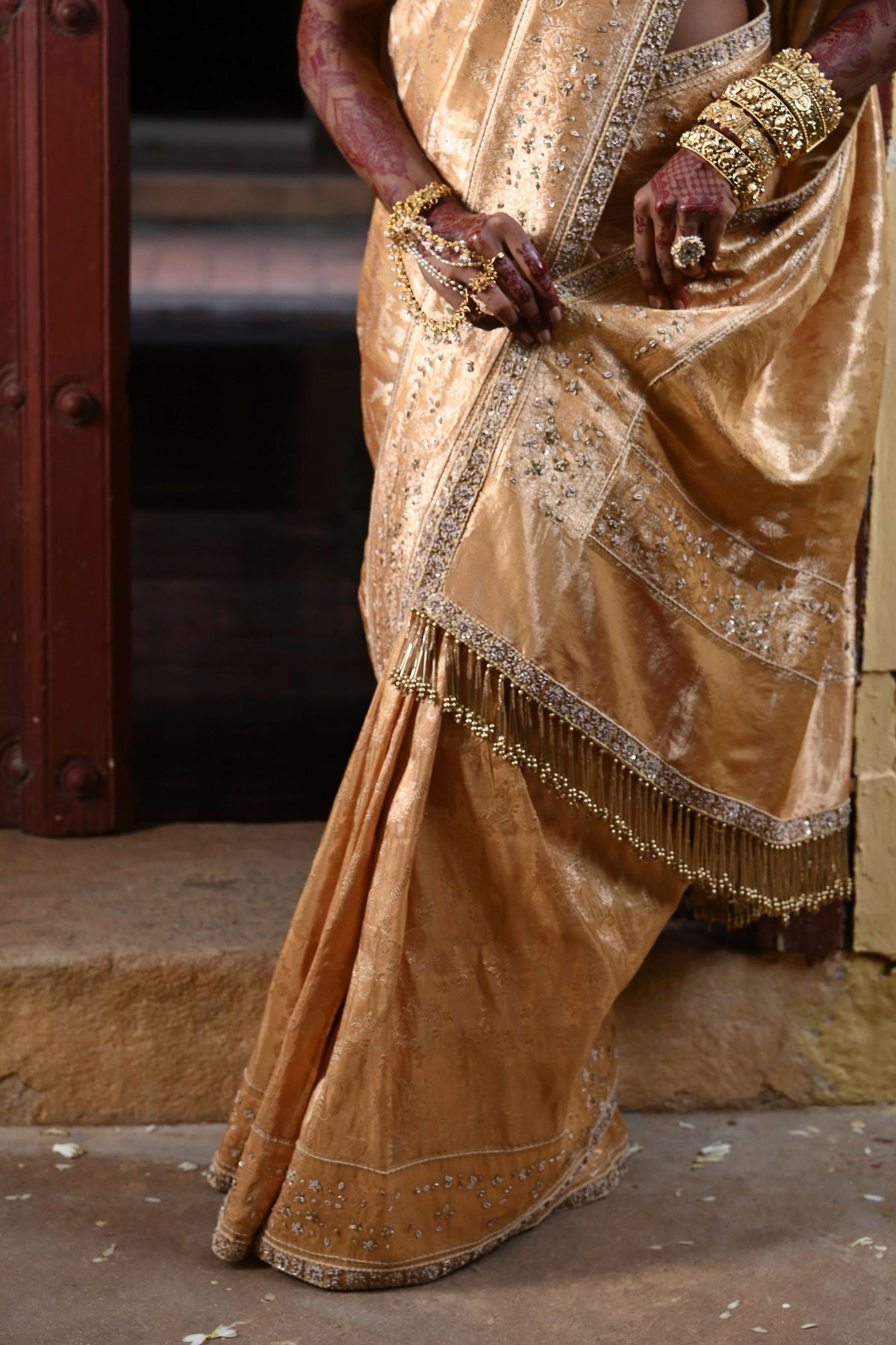Adilaxmi Golden Saree