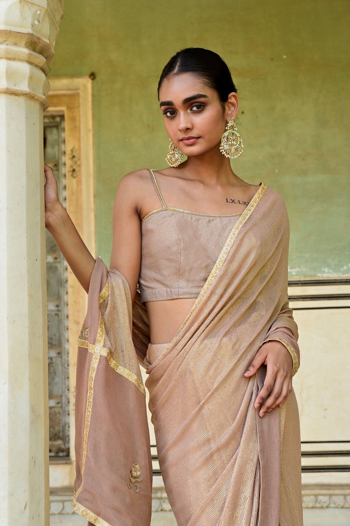 Gulnaar saree