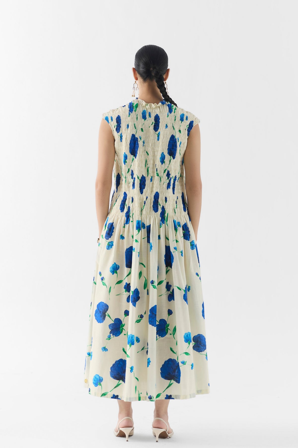 Moss Rose Ruching Dress