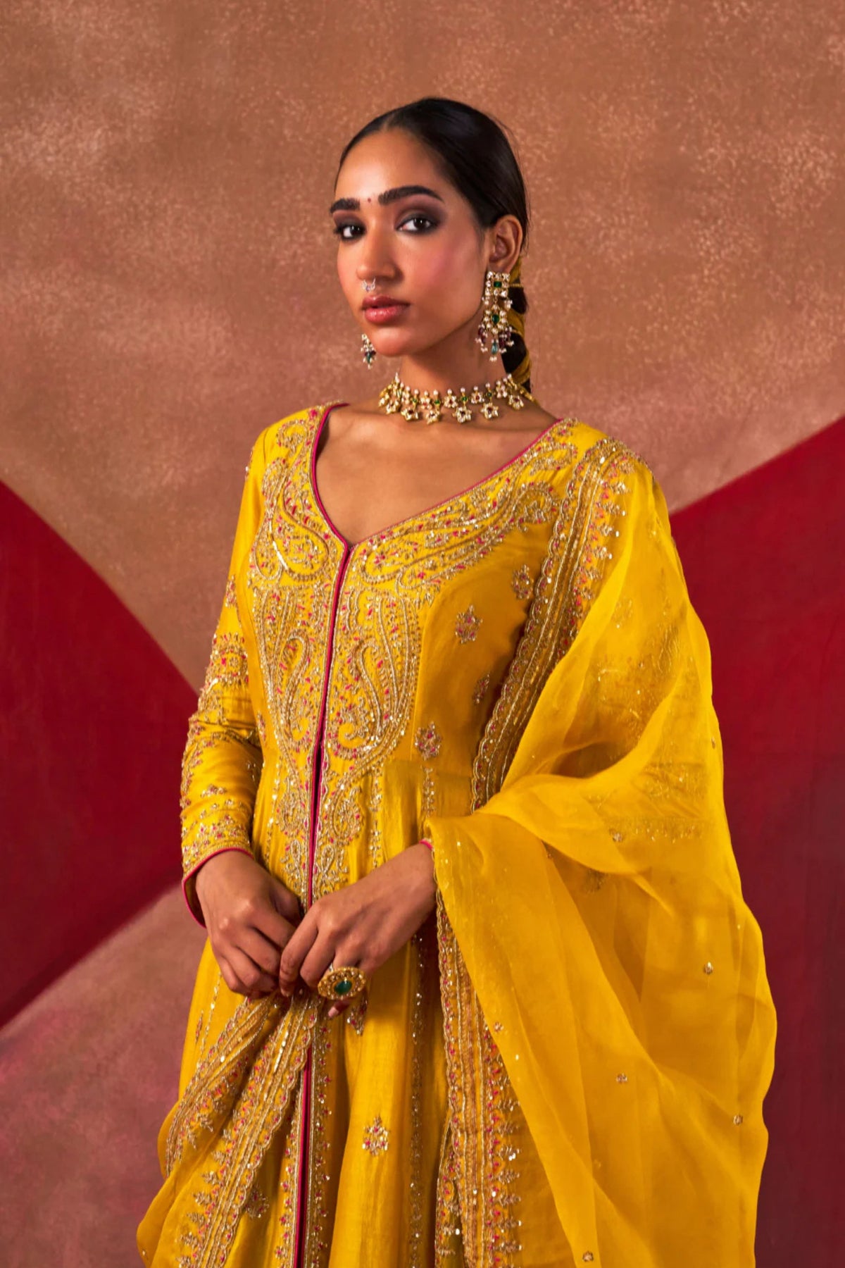 Madhu Jacket Set