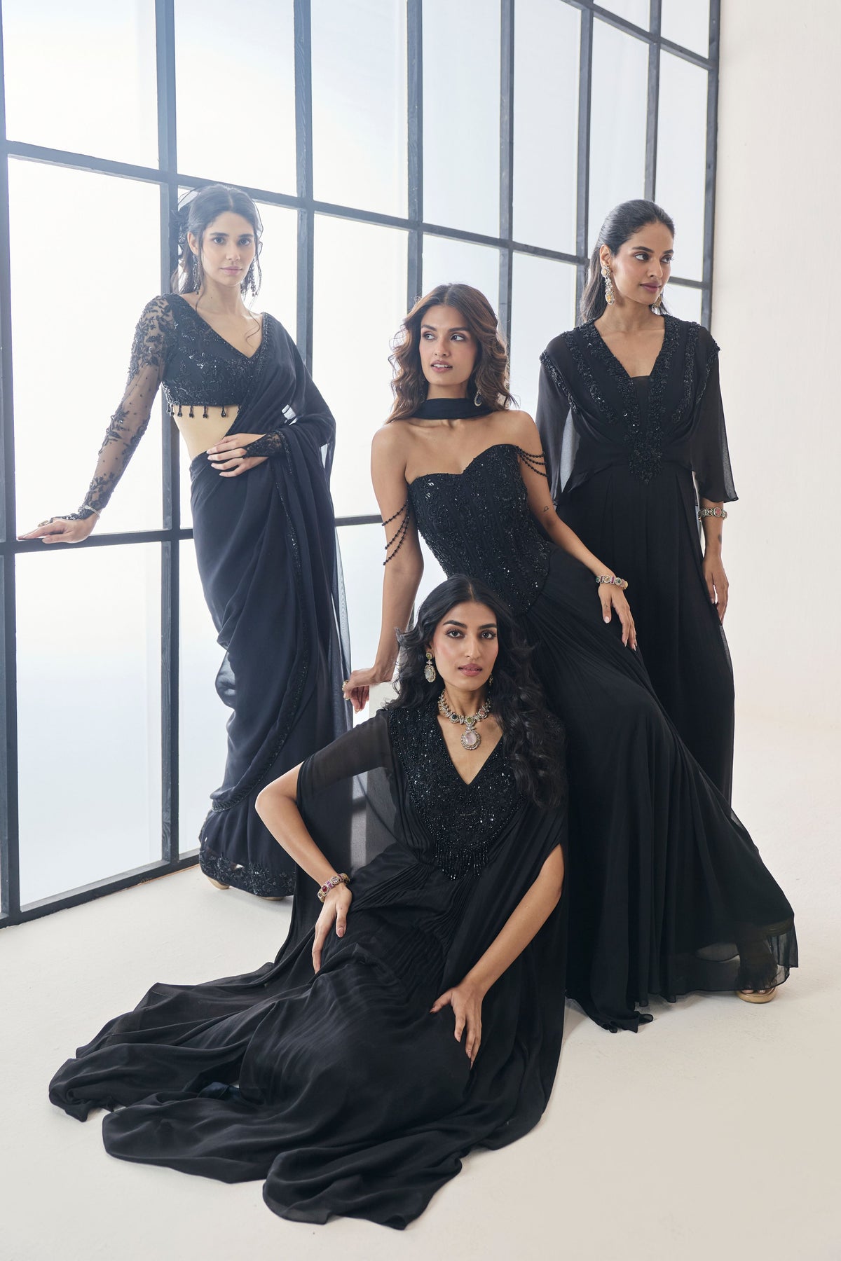 Mabel Pre Stitched Saree