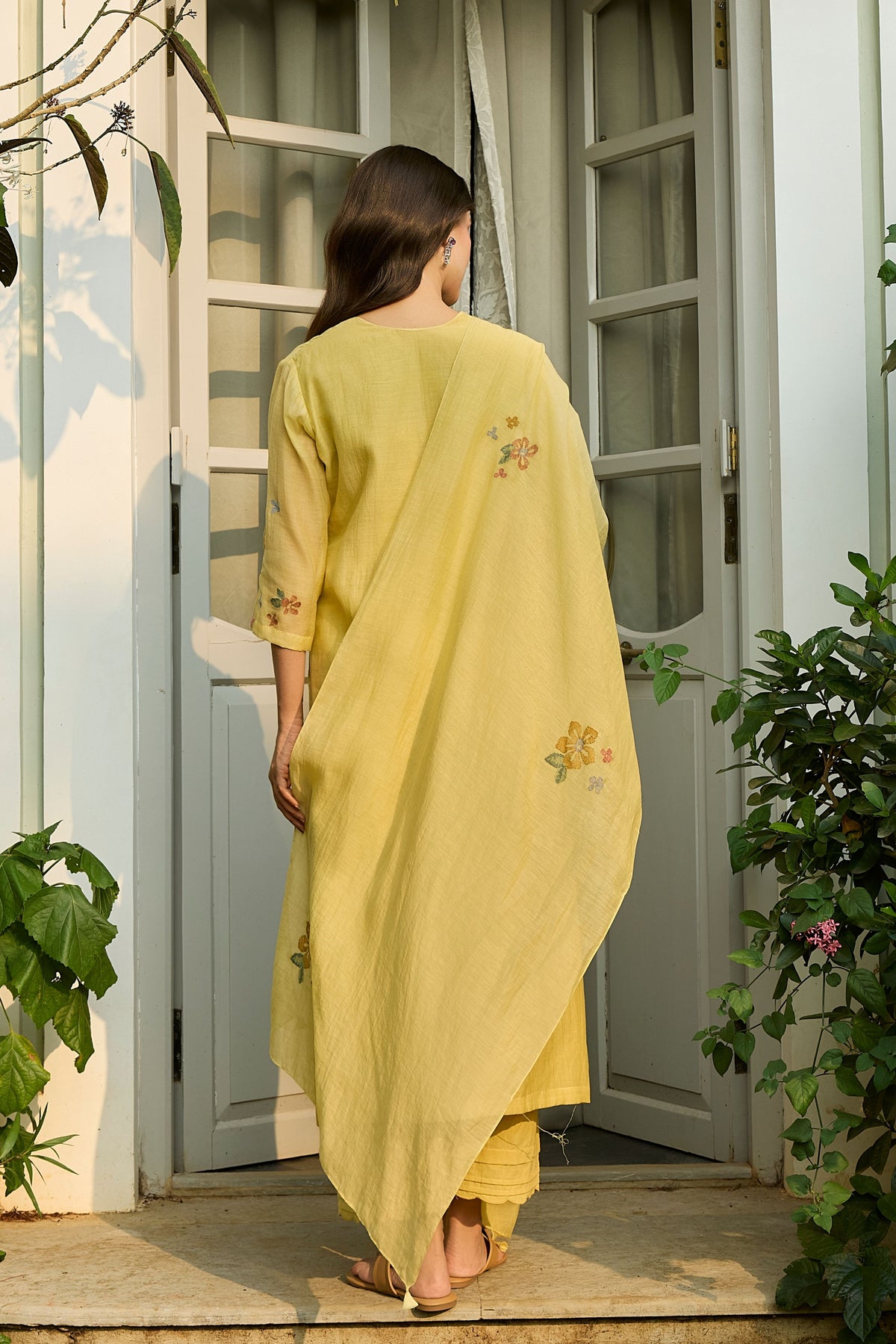 Lemon Bloom Kurta Set