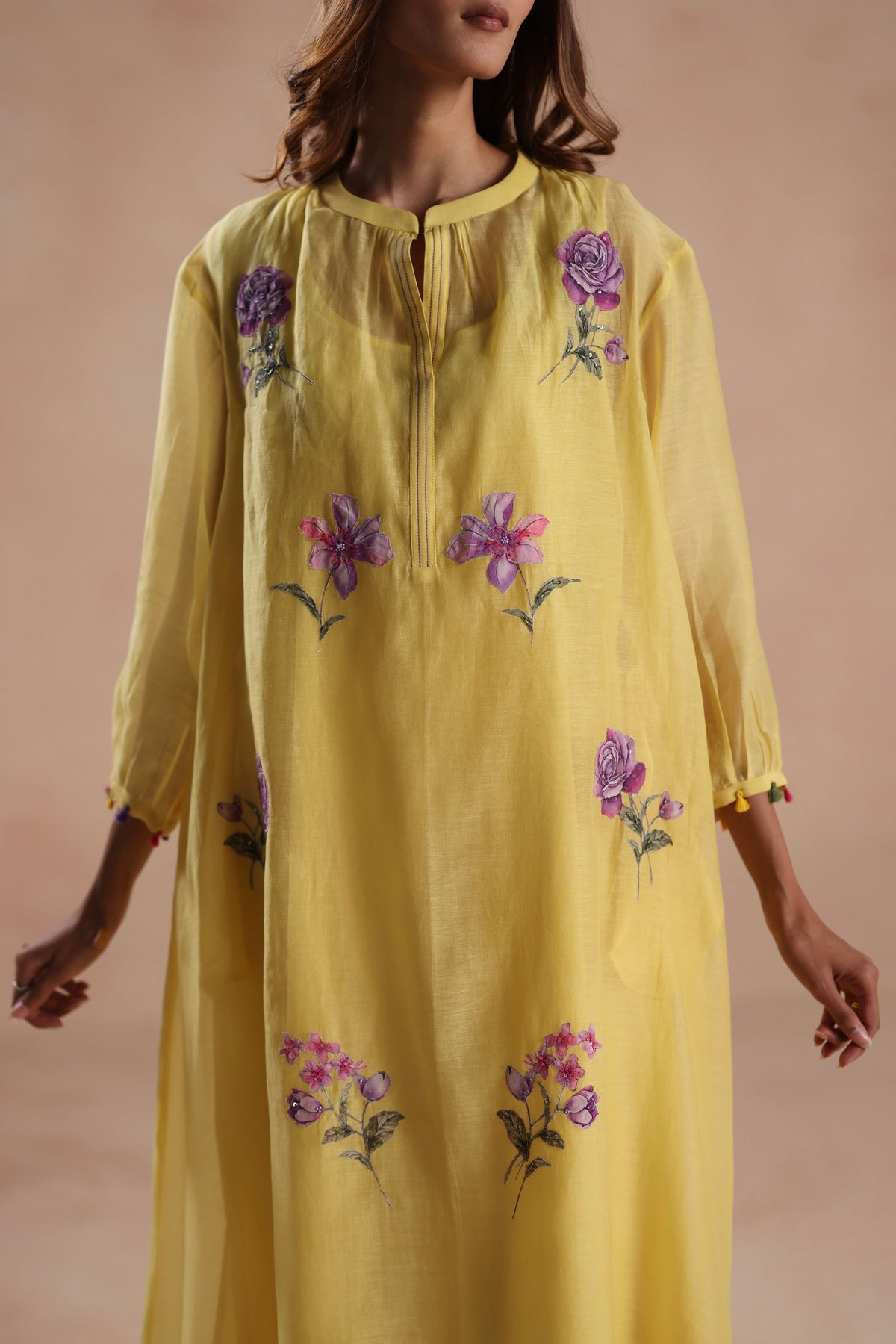Urvi Yellow Kurta Set