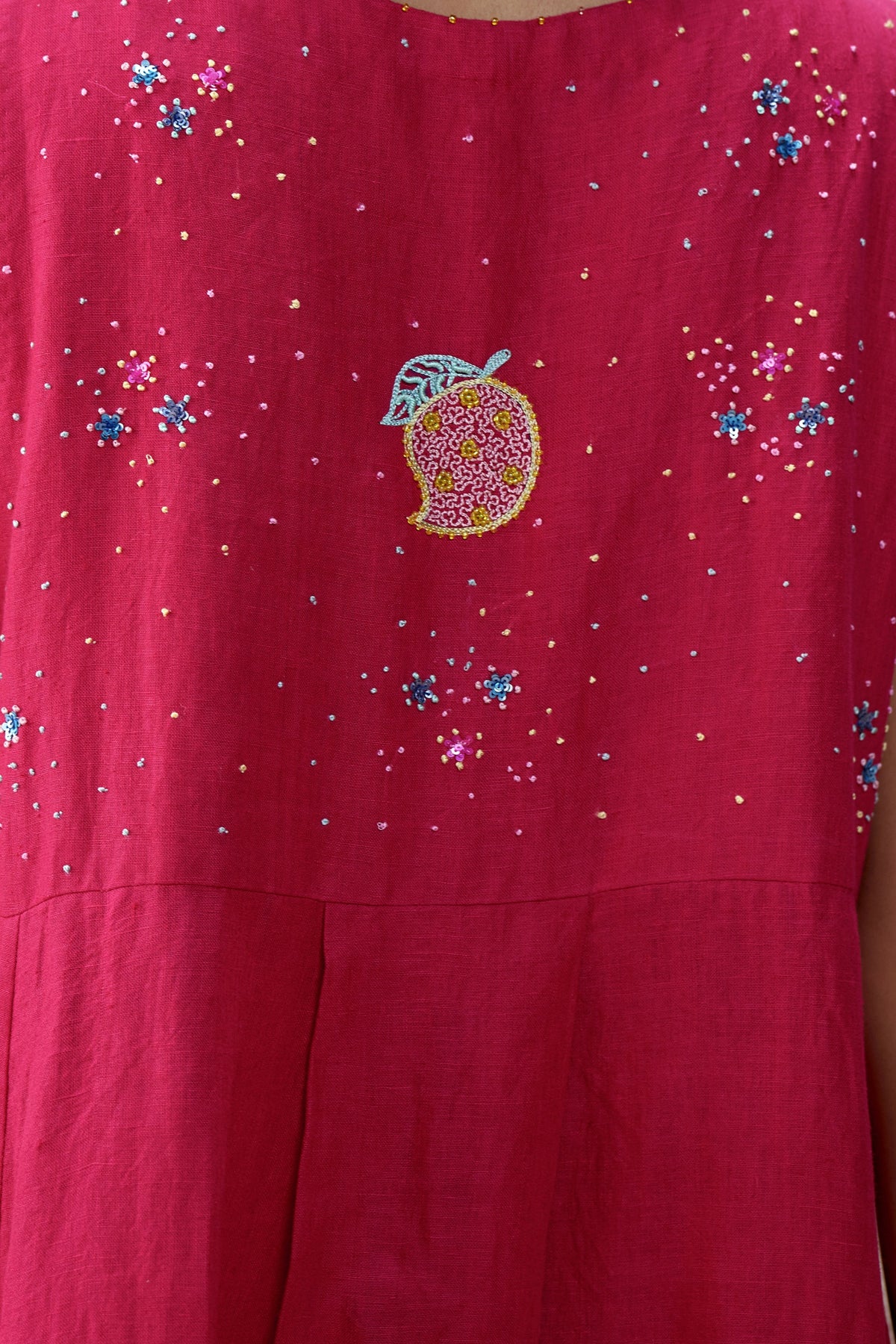 Junius Deep Pink Kurta Set