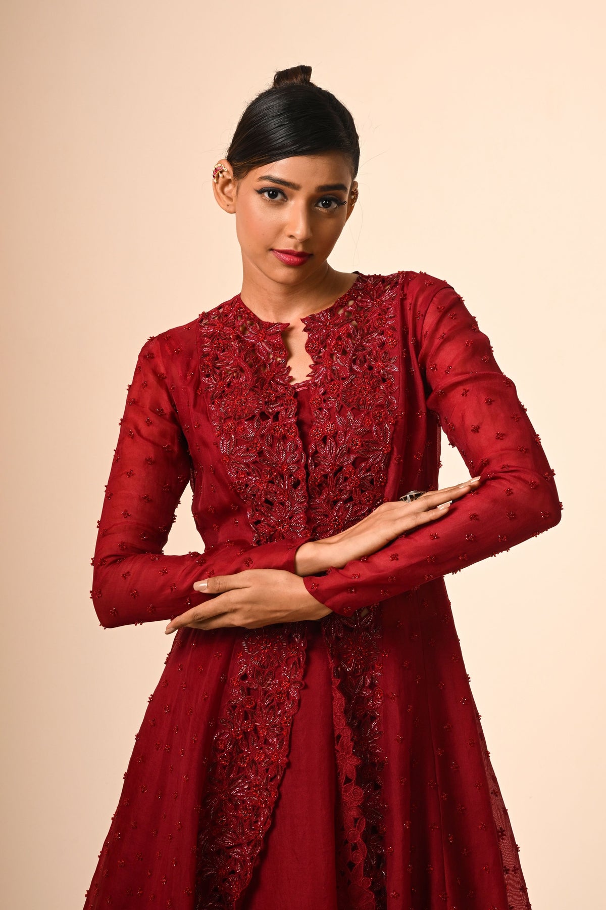 Pearl Bloom Jacket Set