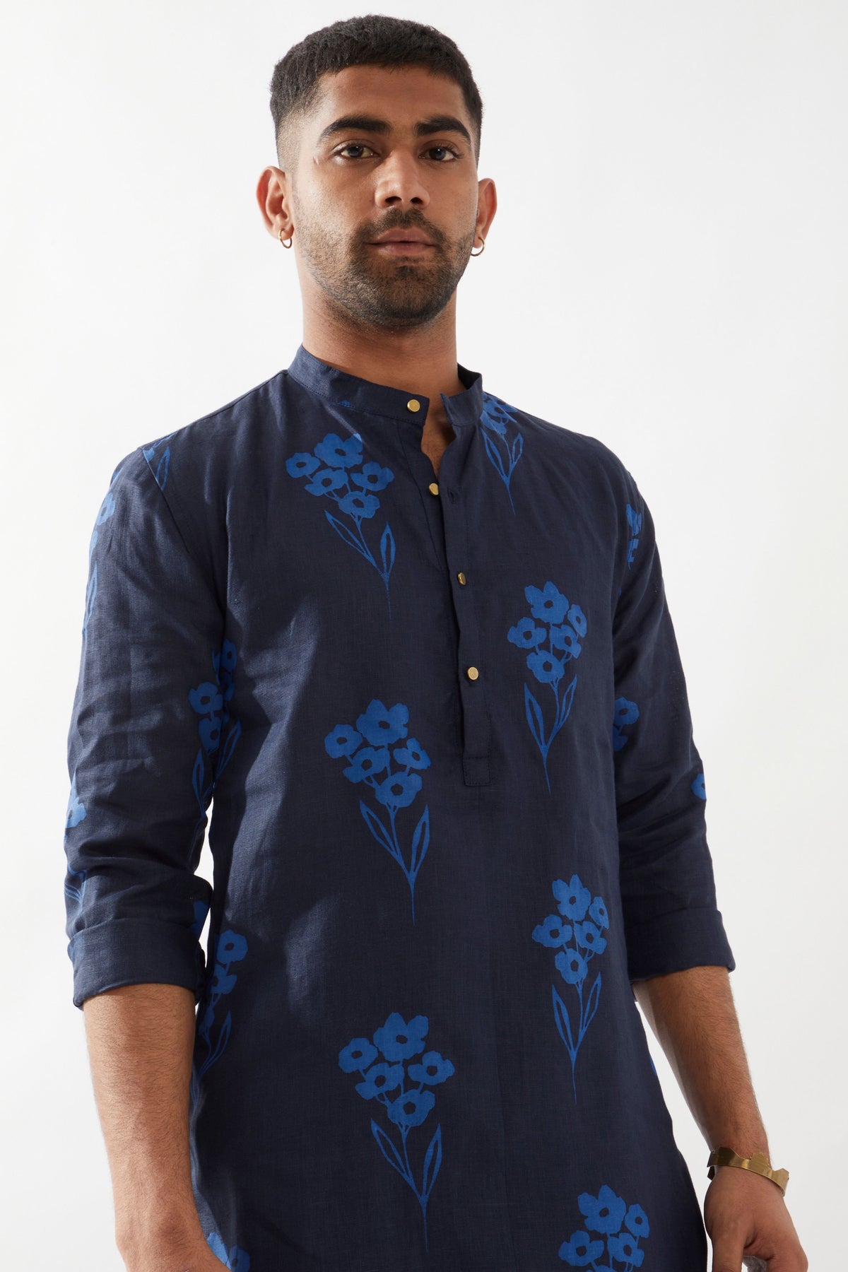 Zayn Farm Navy Kurta