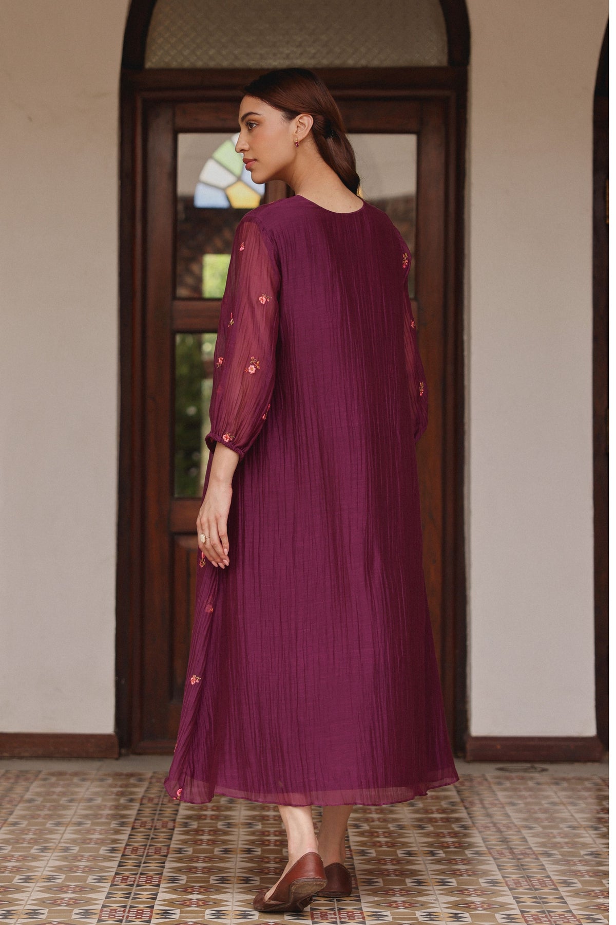 Amethyst Bloom Dress
