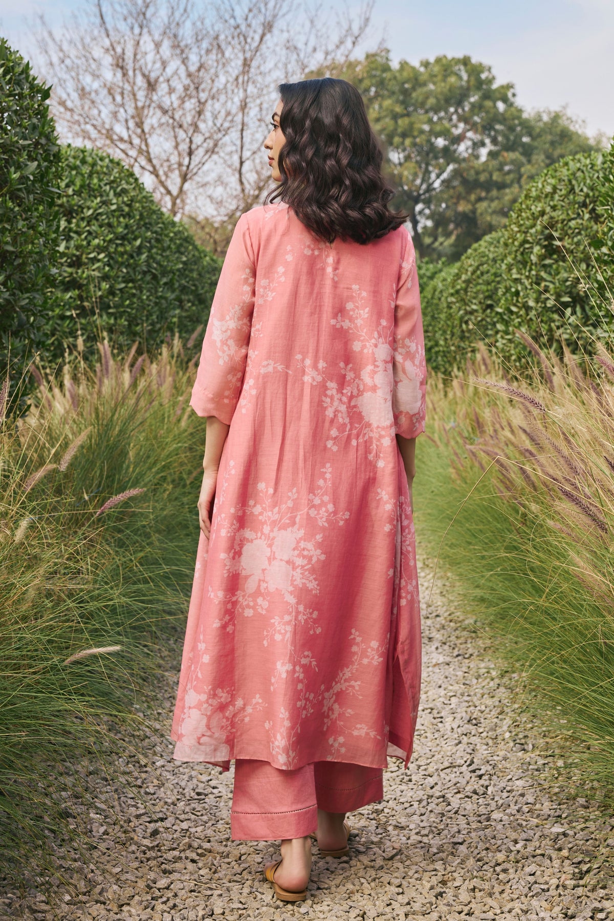Tulip Printed Kurta With Pants