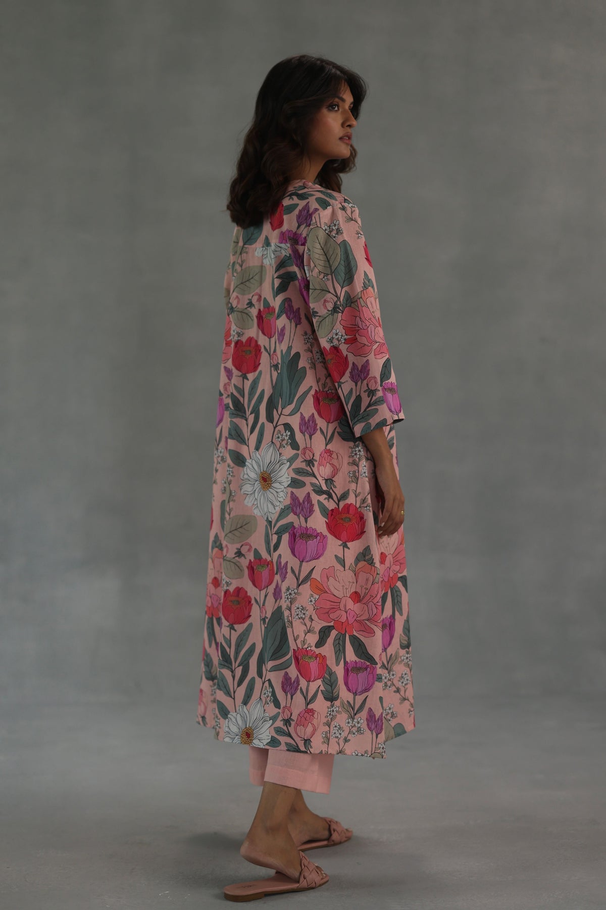 Pink Roseate Kurta Set