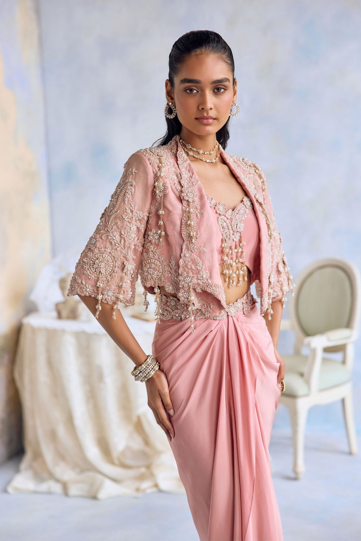Aria Jacket Skirt Set