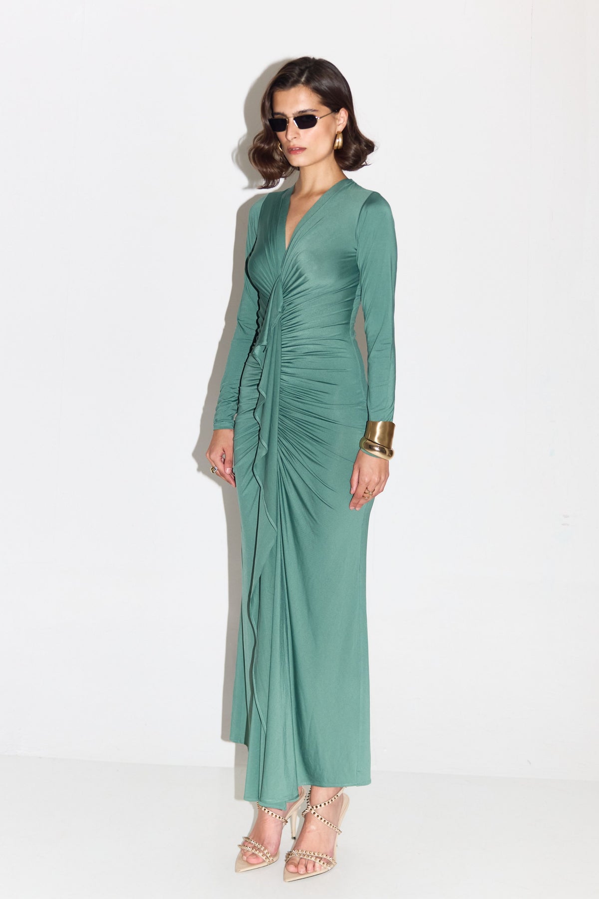 Celeste Bodycon Drape Dress