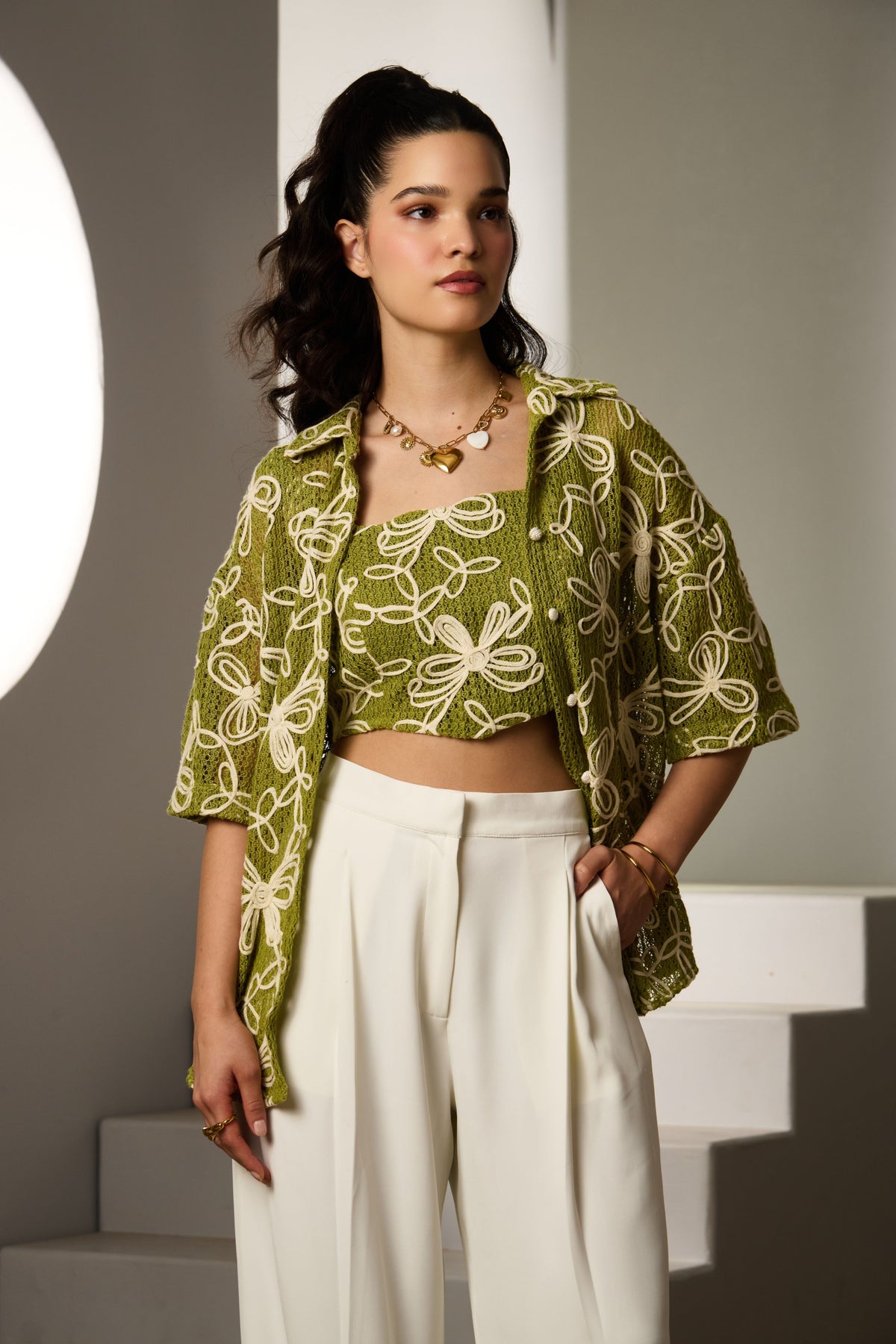 Elin Pine Co-ord Set