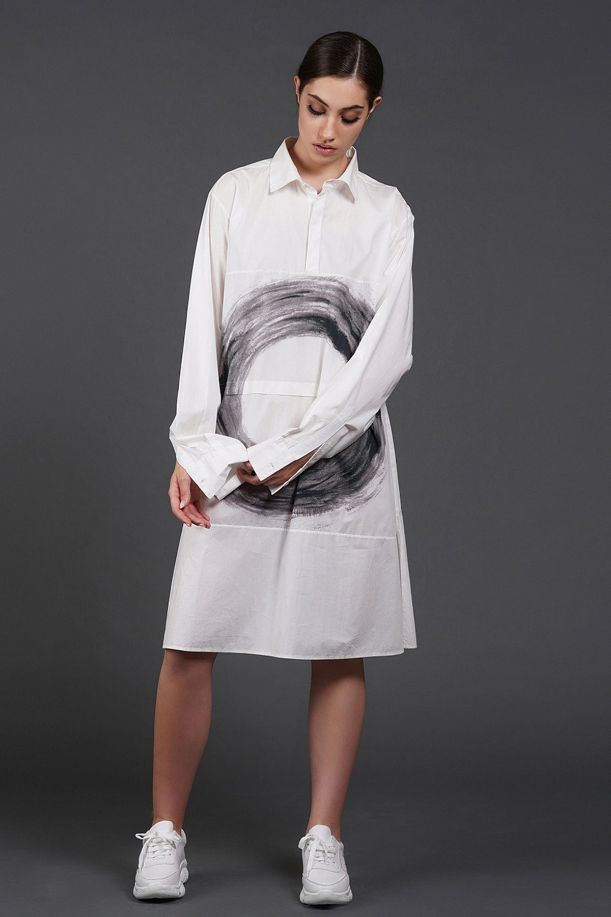 Offwhite Long Loose Fit Shirt