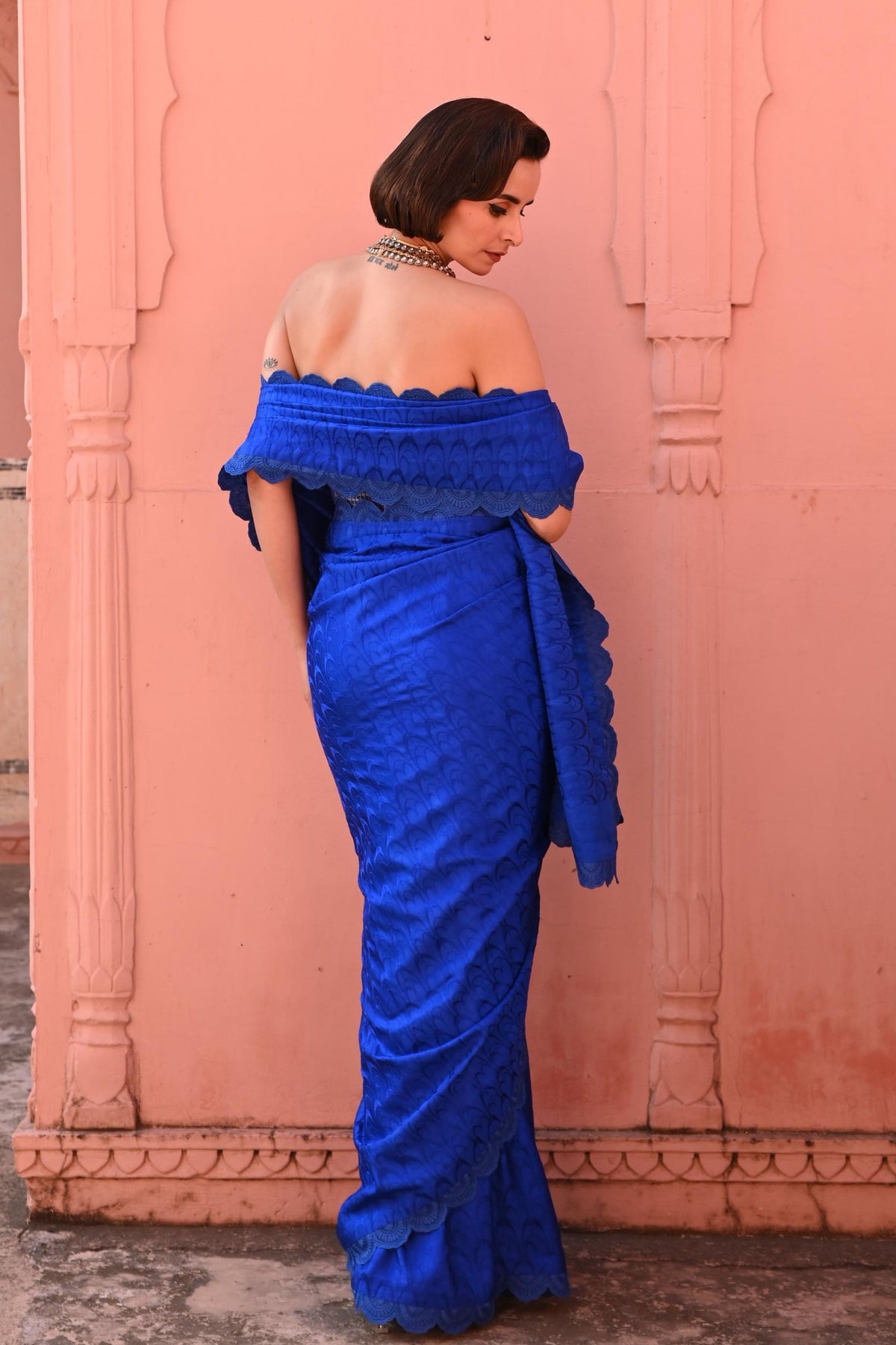 Tanchoi Handwoven Saree