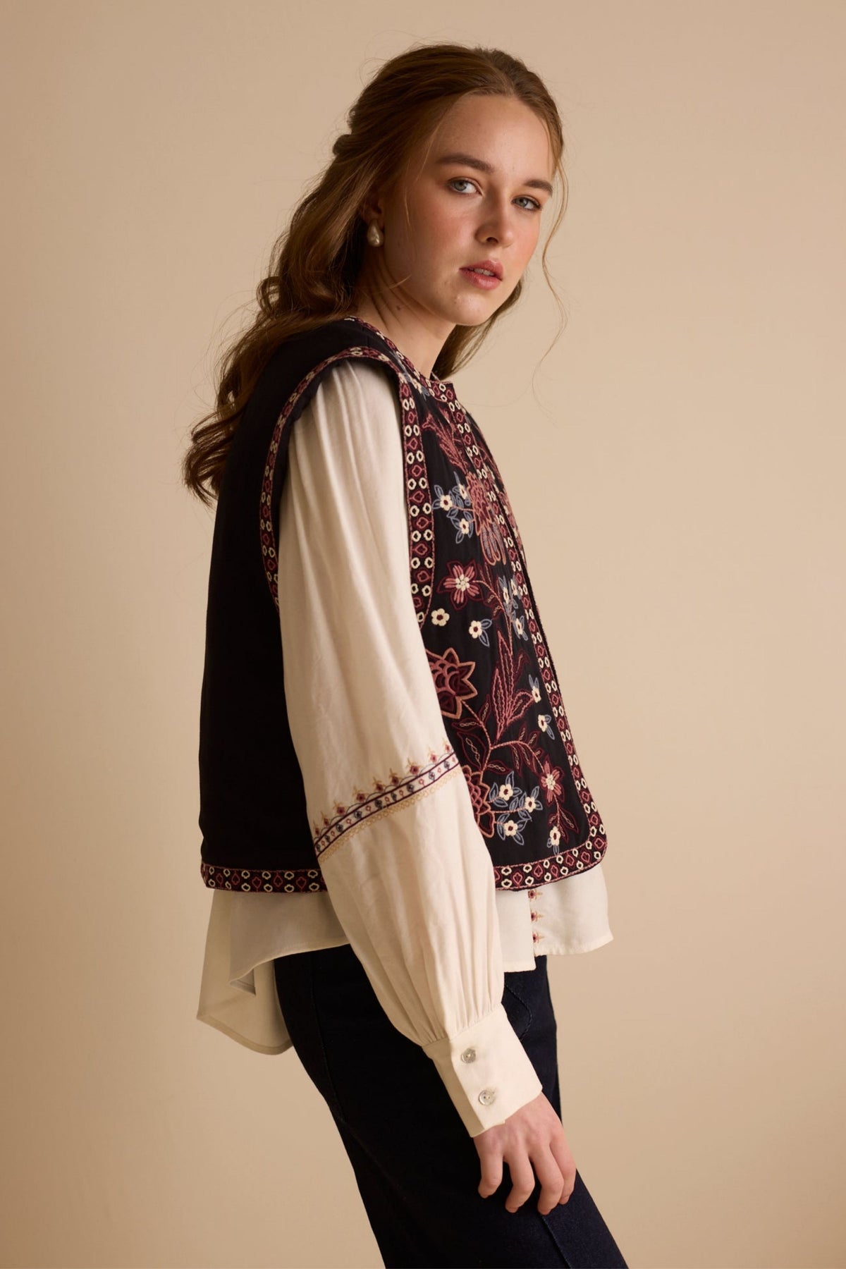Black Sadie Gilet