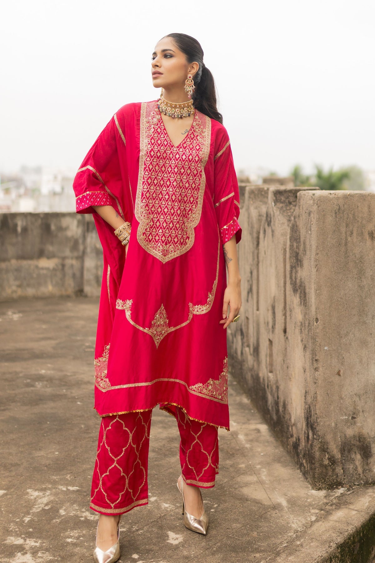 Anuradha Kaftan Set