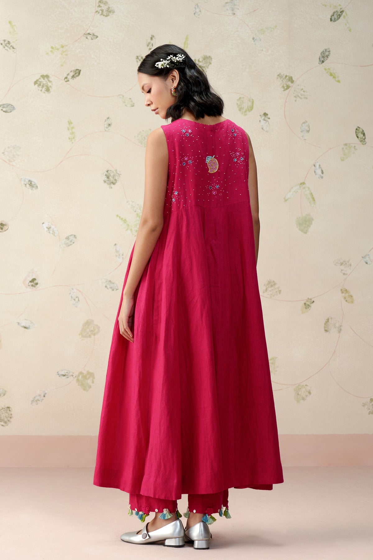 Junius Deep Pink Kurta Set