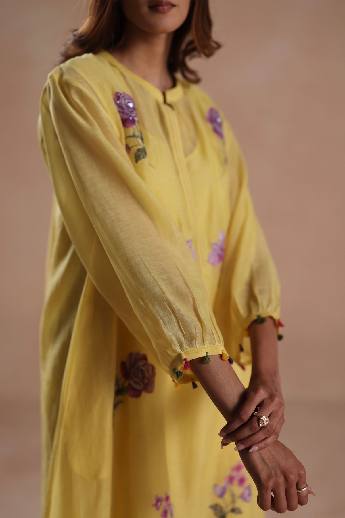 Urvi Yellow Kurta Set