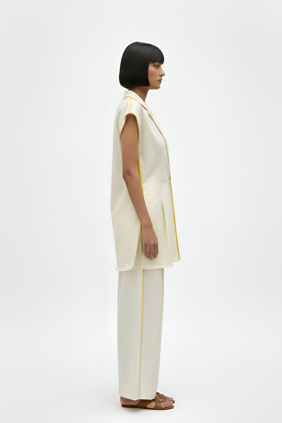 Mango Ivory Blazer Set