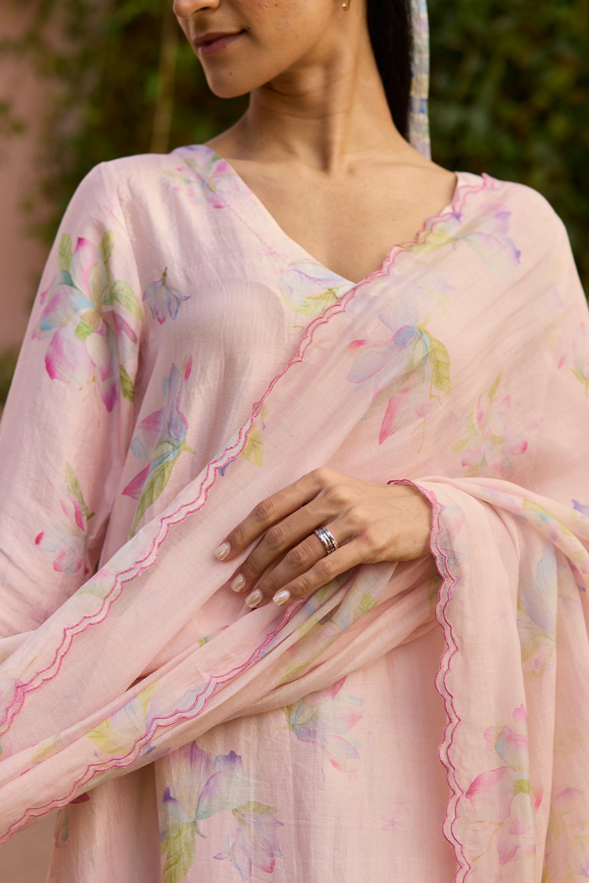 Dawn Magnolia Pink Kurta Set