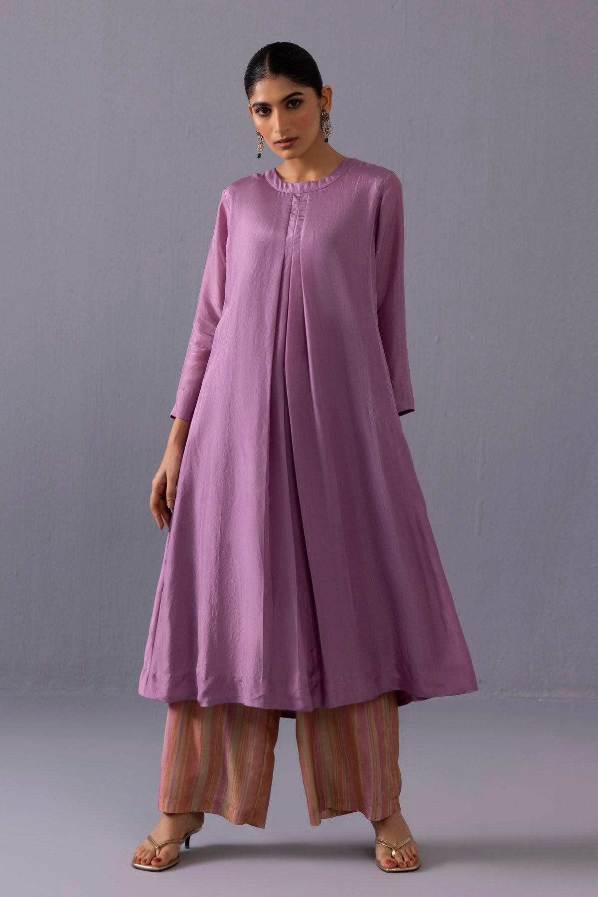 Maya Purple Kurta Set