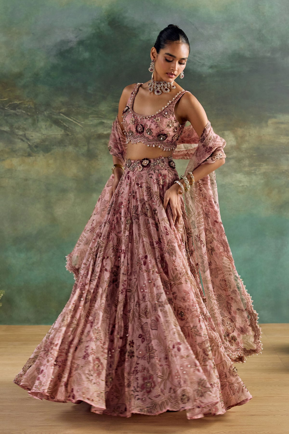 Fleur Lehenga Set