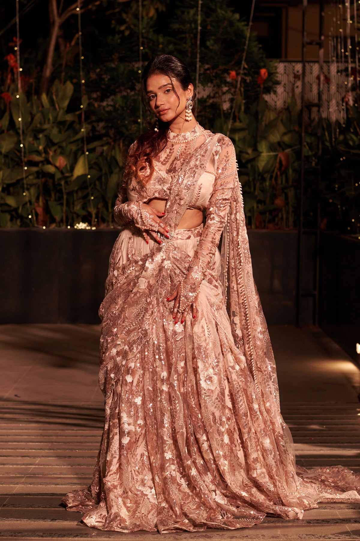 Evening Sand Lehenga Set