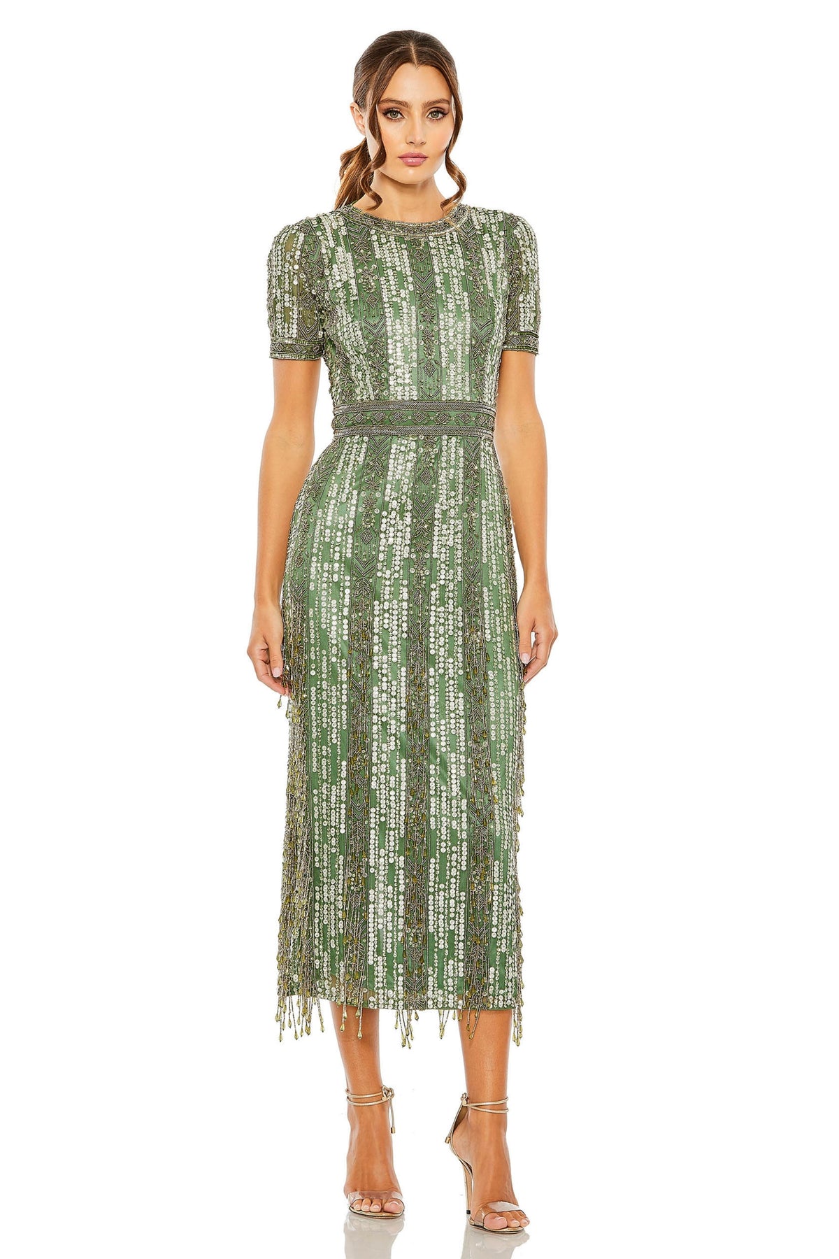 Embellished Midi Dress