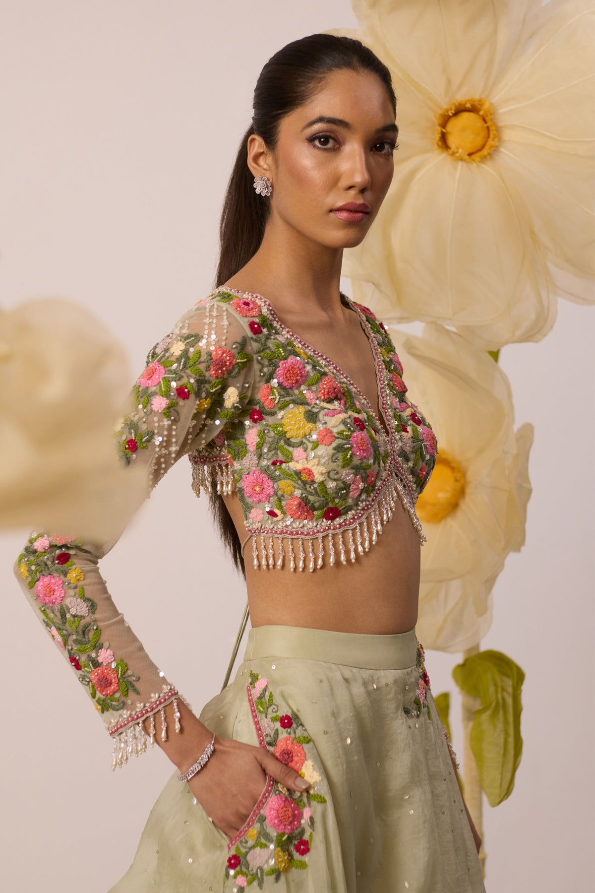 Lupin Lehenga Set