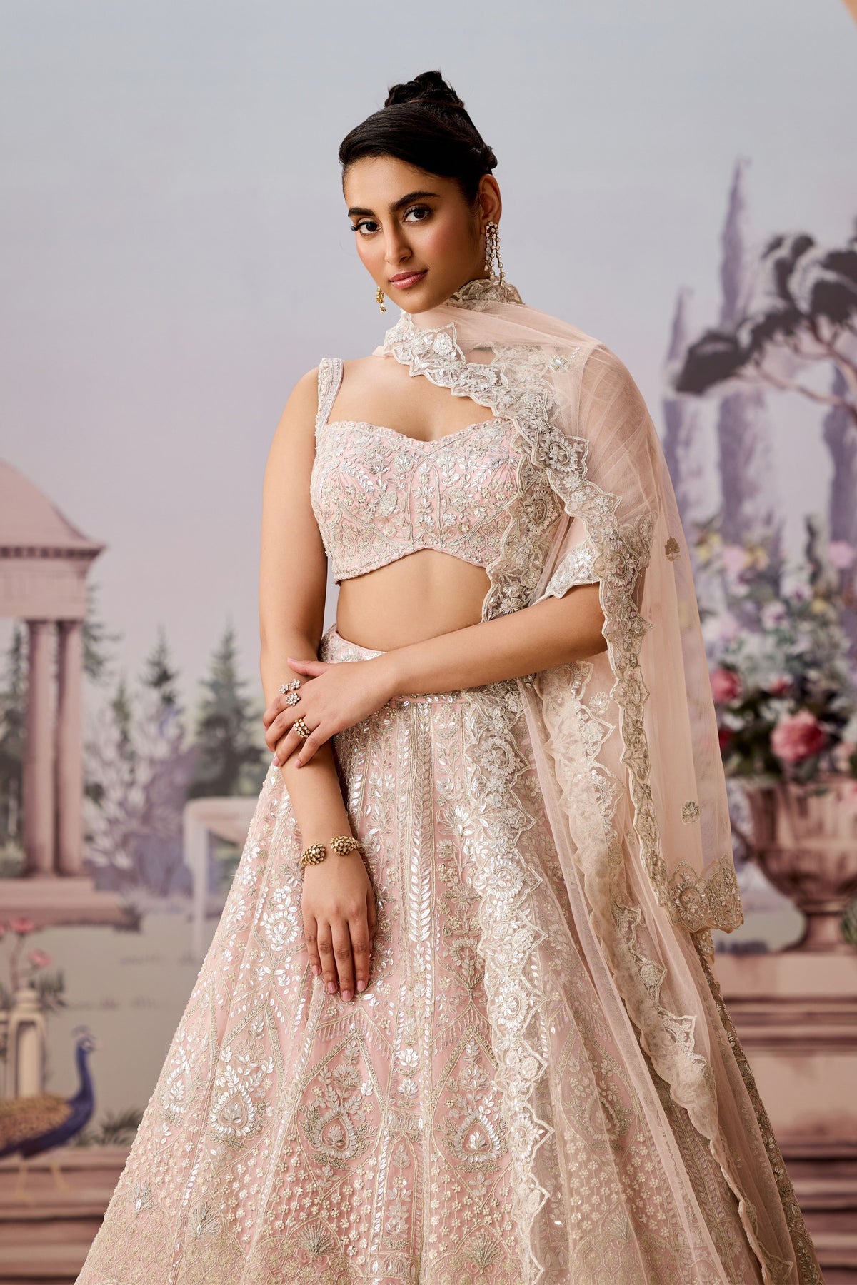 Mtb Pink Jaipur Lehenga Set