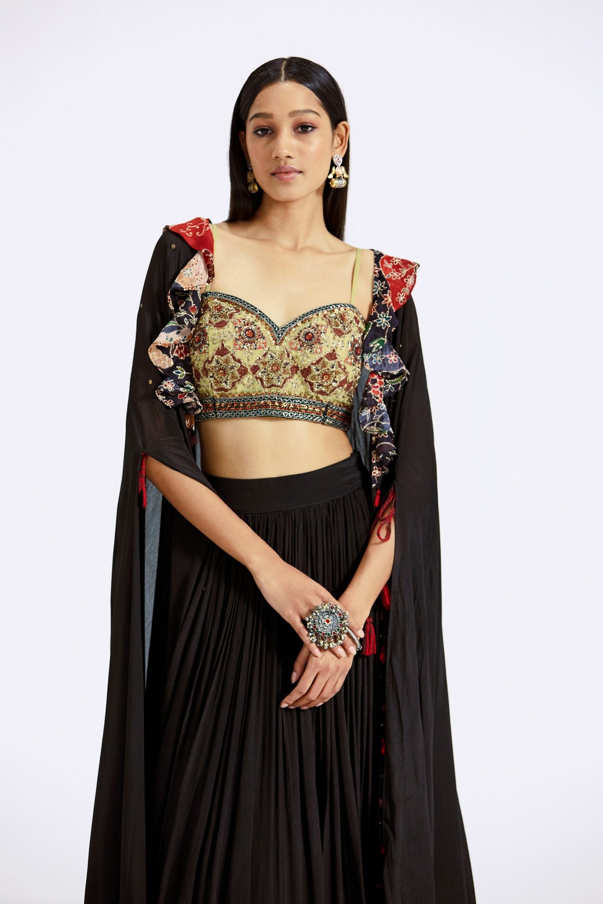 Black Cape Set