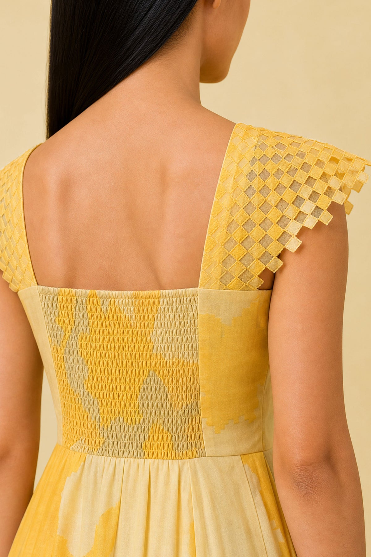Ikat Honey Gown Dress