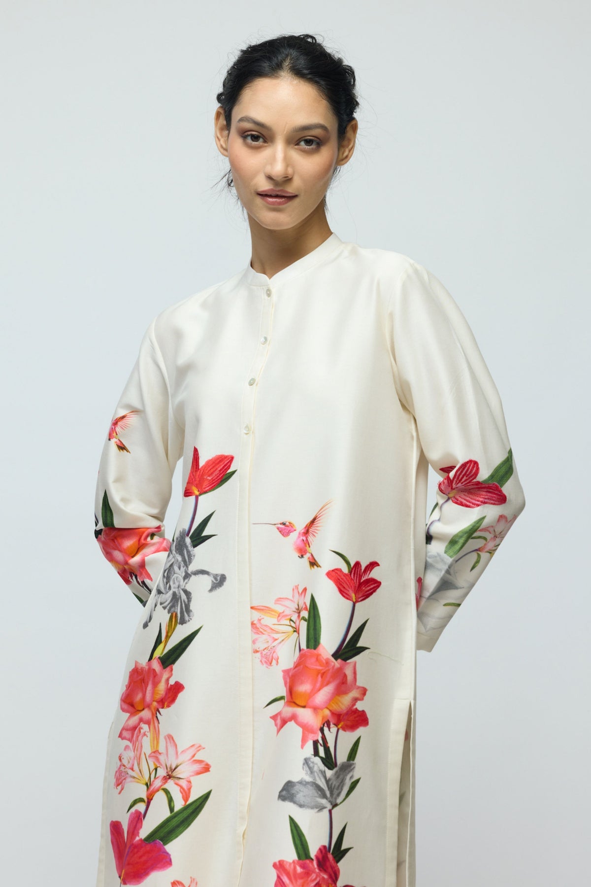 Floral Printed Tunic Set