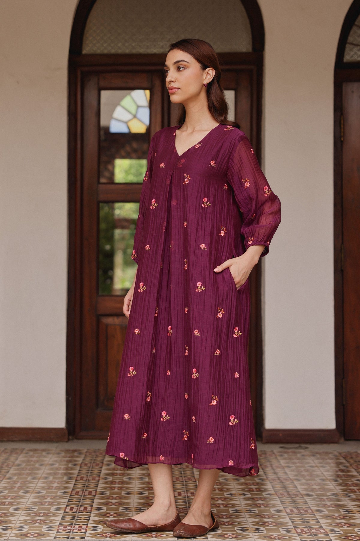 Amethyst Bloom Dress