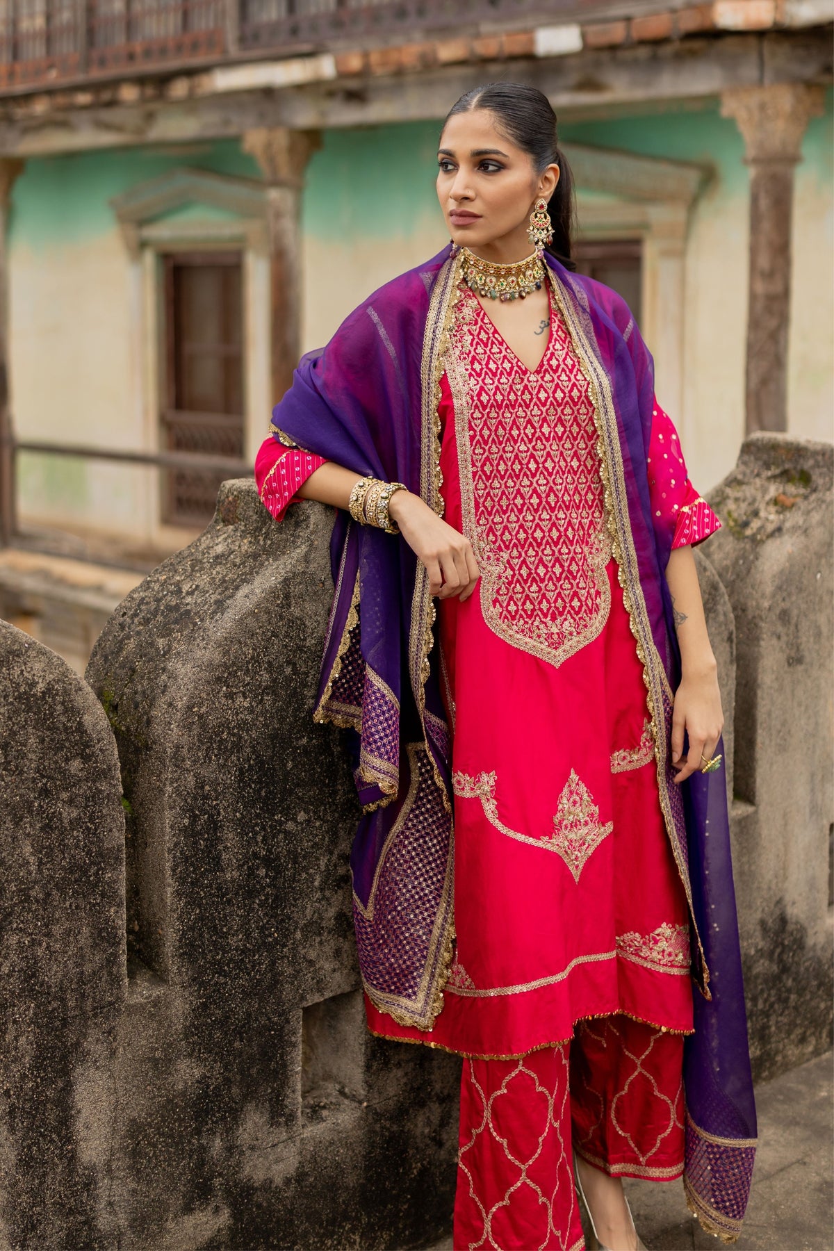 Anuradha Kaftan Set
