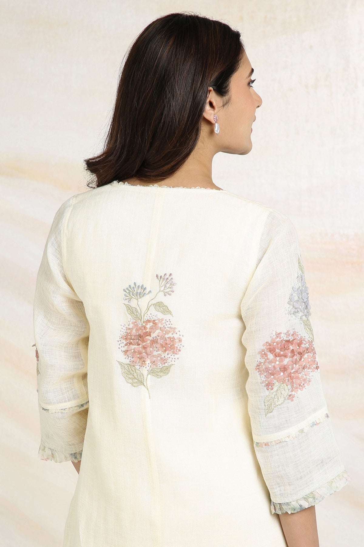 Hydrangea Kurta And Pants