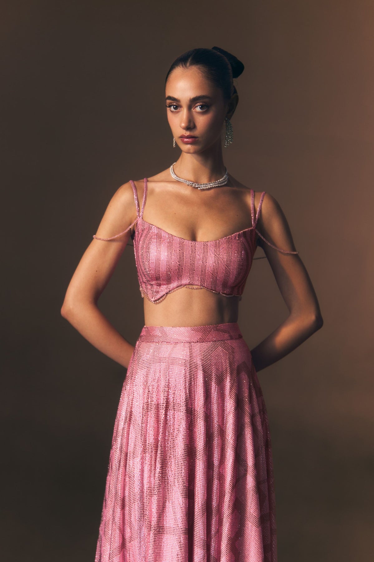 Peony Lehenga Skirt Set