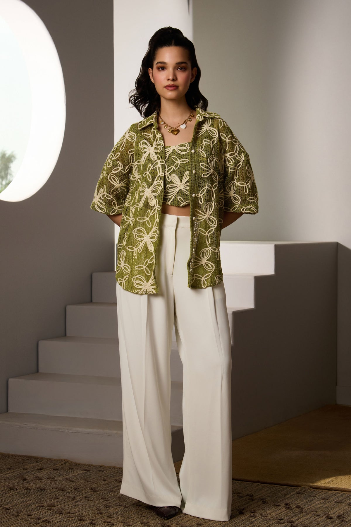 Elin Pine Co-ord Set