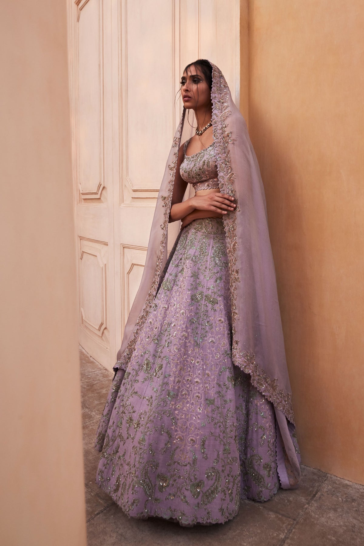 Leela Florette Lehenga