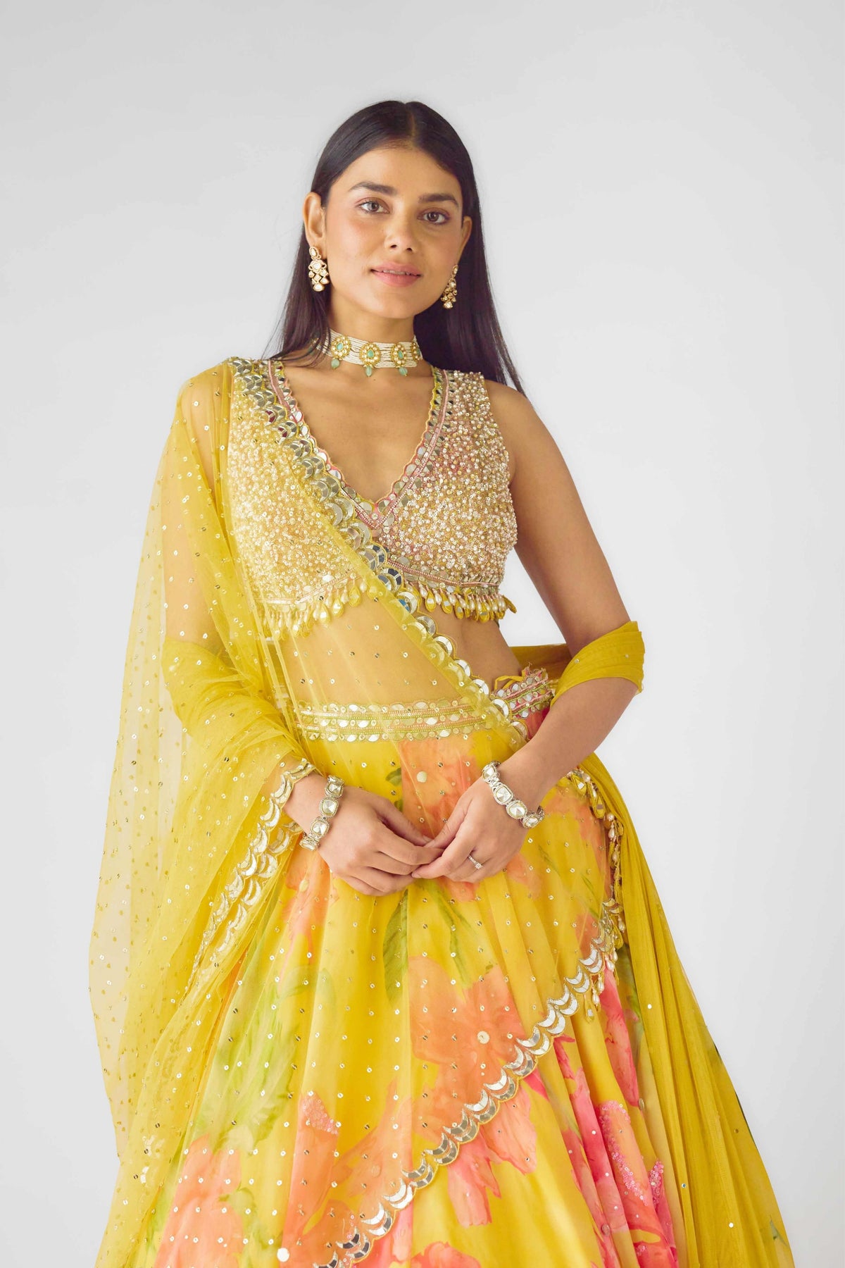 The Wild Marigold Lehenga