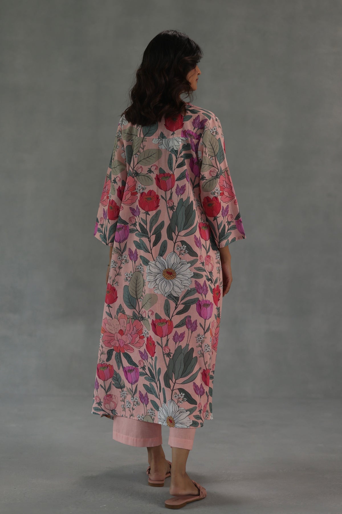 Pink Roseate Kurta Set