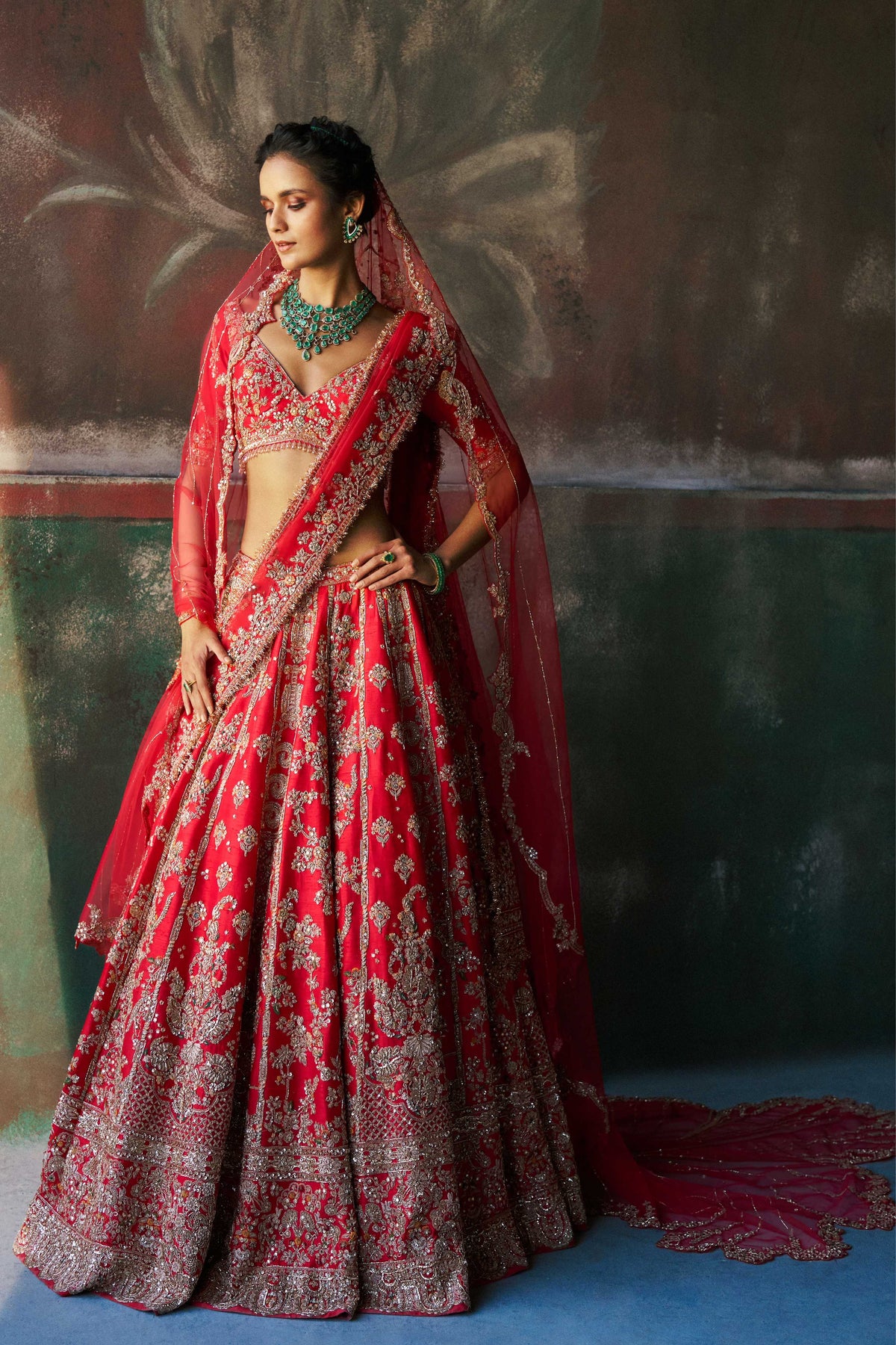 Sarvaya Bridal Lehenga Set