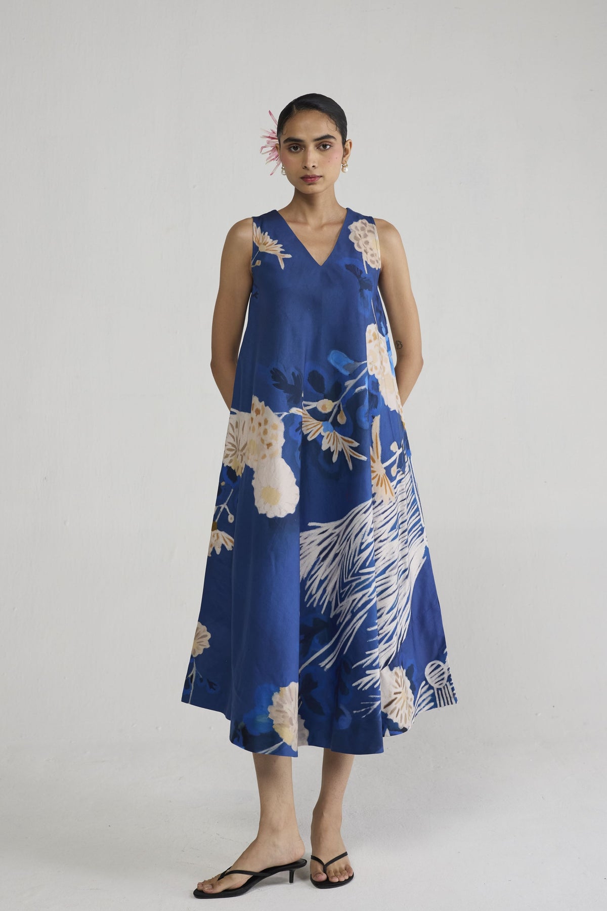 Ren V Neck Dress