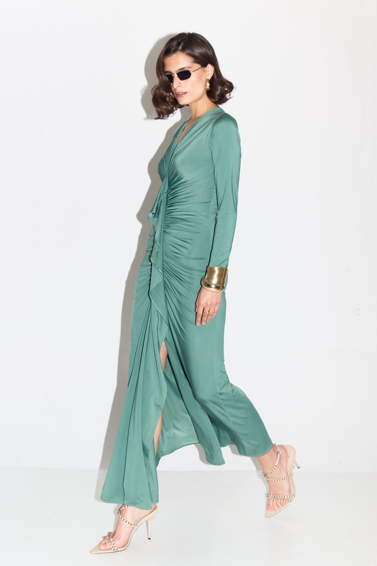 Celeste Bodycon Drape Dress