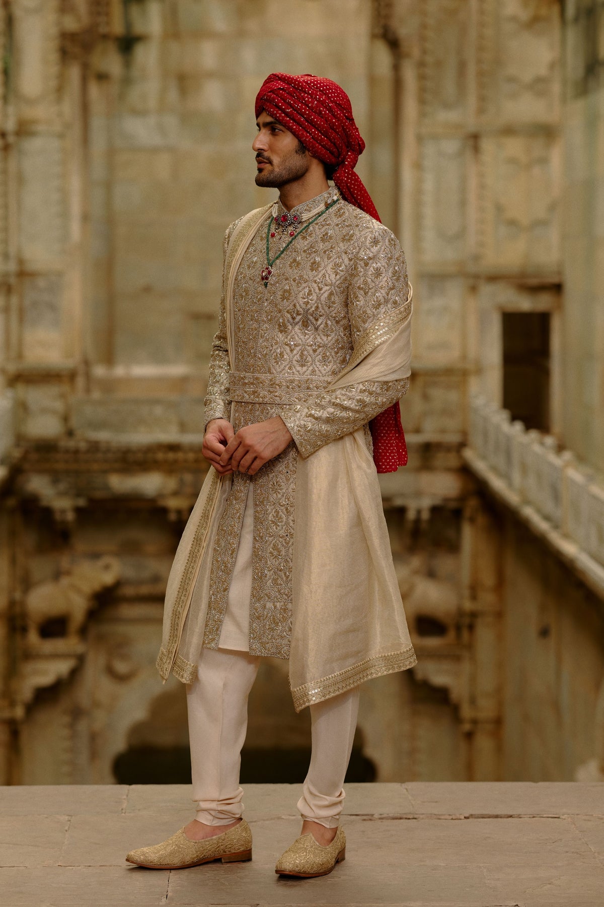 Zardozi Sherwani Set