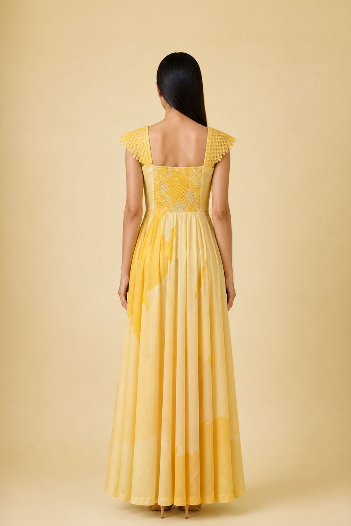 Ikat Honey Gown Dress
