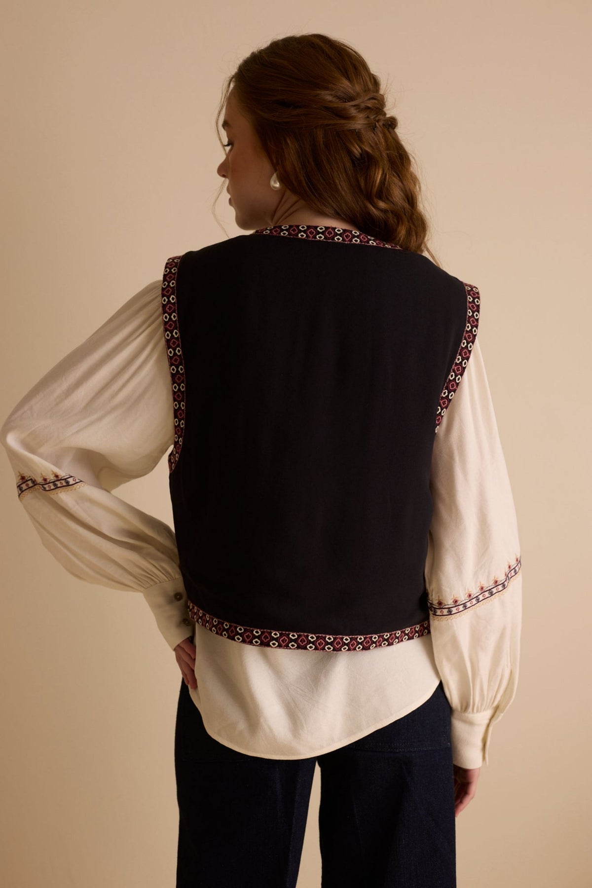 Black Sadie Gilet