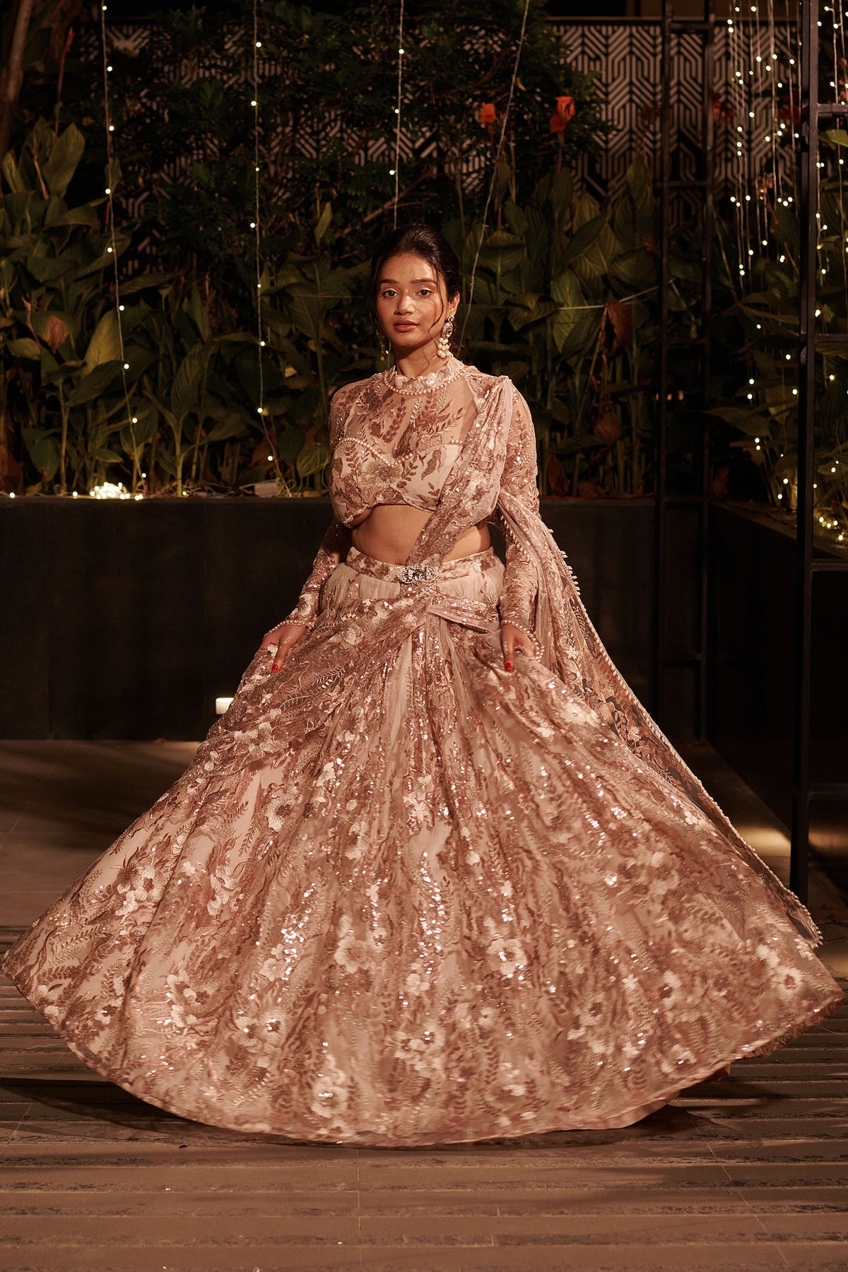 Evening Sand Lehenga Set