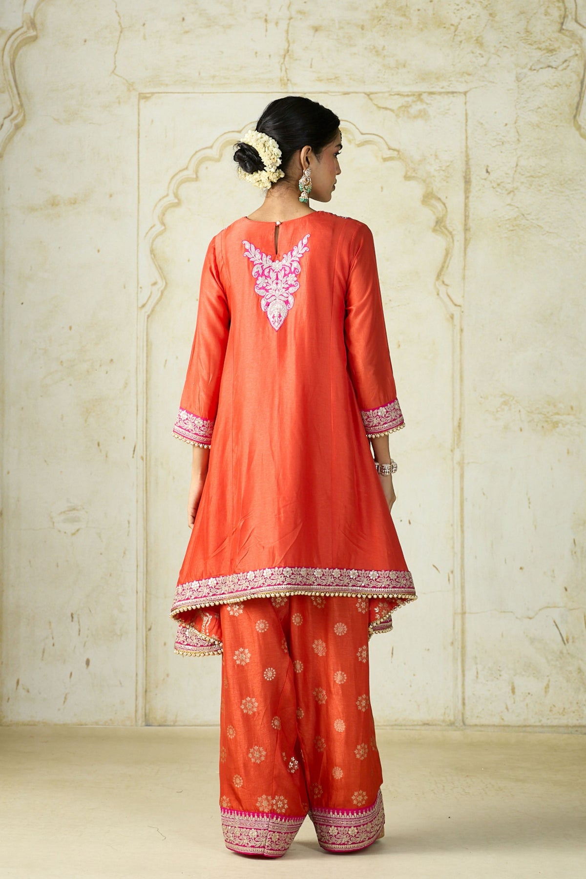 Orange Nadia Farshi Set