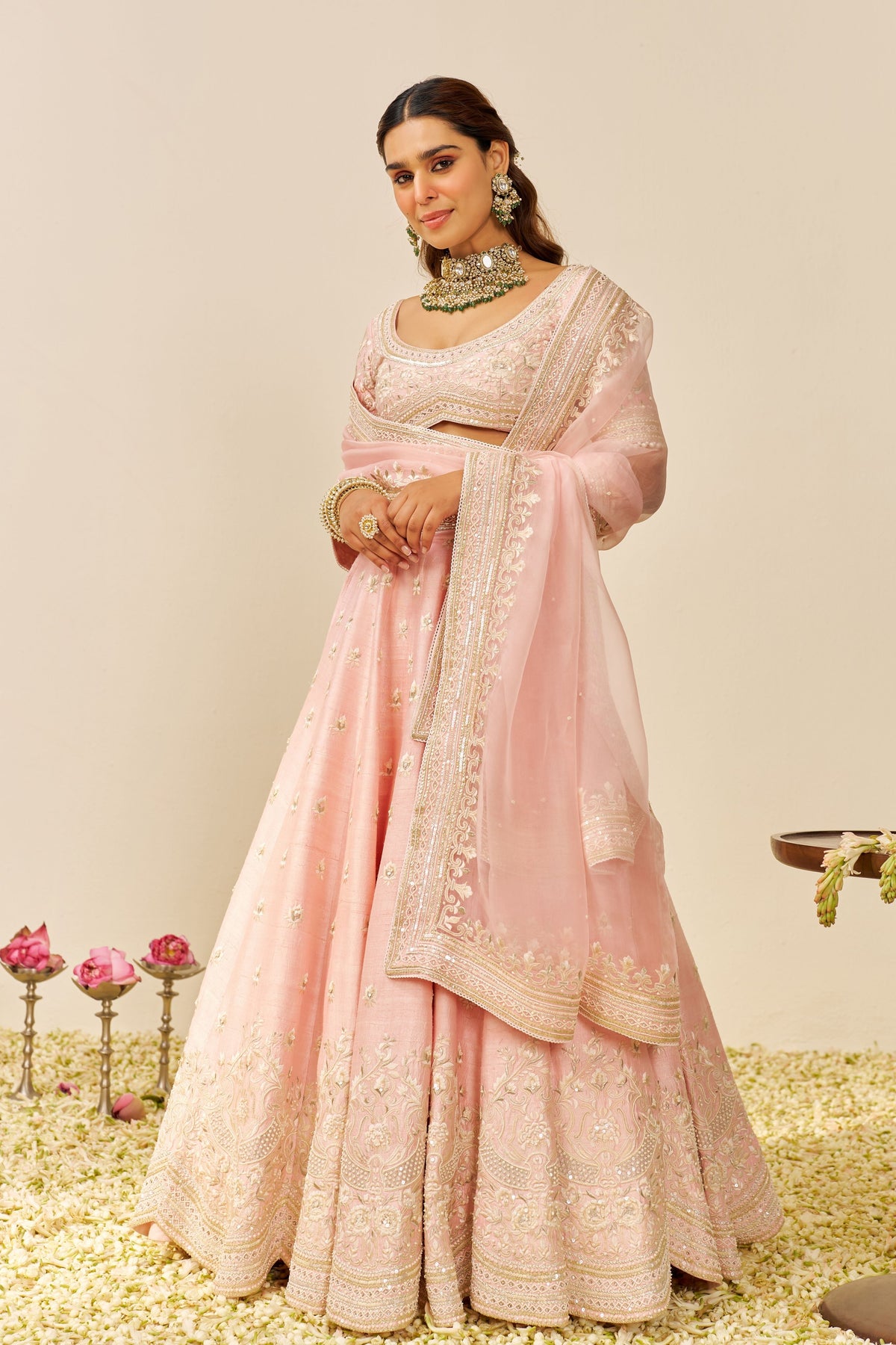 Fida Blush Pink Lehenga Set